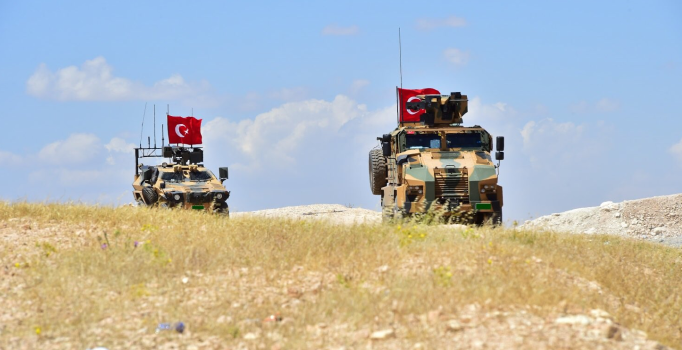 TSK'dan Münbiç'te 54'üncü devriye