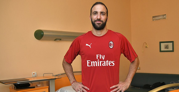 Gonzalo Higuain, resmen Milan’da