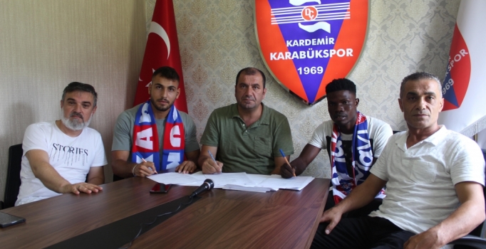 Kardemir Karabükspor’dan orta sahaya 2 takviye