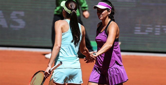 İpek Soylu - Andreea Mitu rakipleri maçtan çekilince finale yükseldi