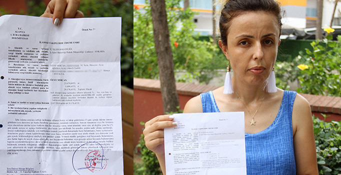 Bakan  talimat verdi: Şehit eşine icra durduruldu