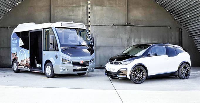 Karsan minibüs BMW ile elektrikleniyor