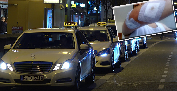 Almanya'da Türk taksiciye ırkçı saldırı