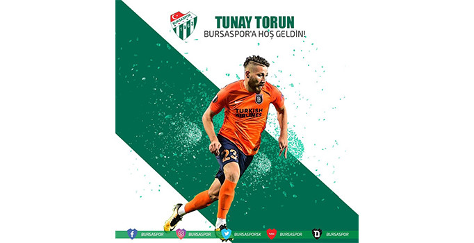 Bursaspor, Tunay Torun’u resmen açıkladı