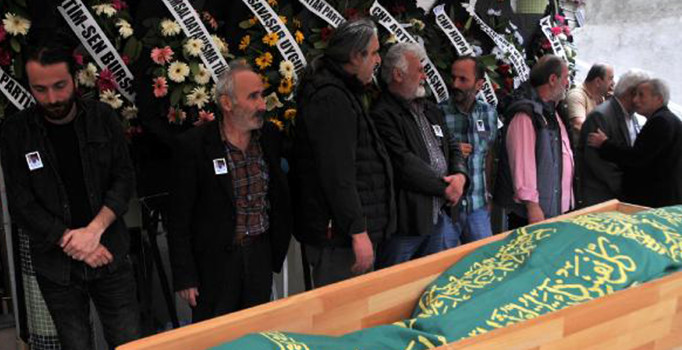 Kazım Koyuncu'nun babası son yolculuğuna uğurlandı