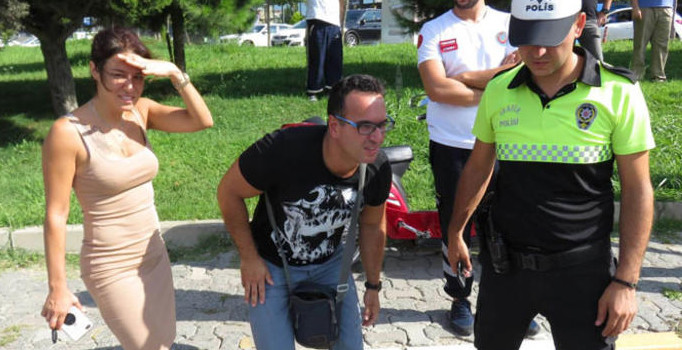 Profesör, Ataşehir'deki kazada ölümden döndü