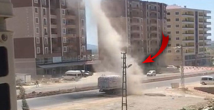 Hatay’da kamyon şoförü hortuma kafa tuttu