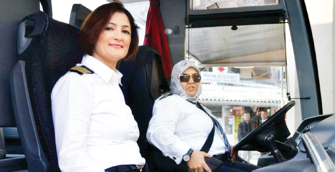 Kadınların gözdesi bakkallık ve şoförlük