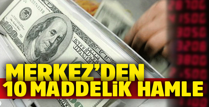 Merkez Bankası'dan yükselen dolara müdahale