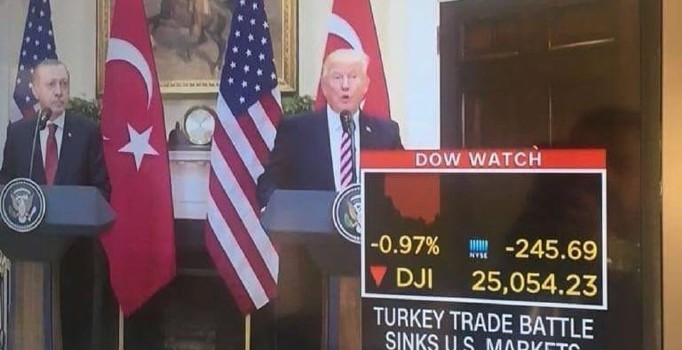 CNN: Türkiye ile ticari savaş ABD borsalarını batırdı