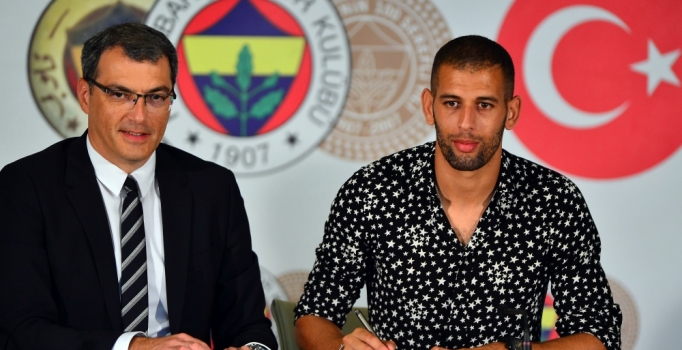 Fenerbahçe'nin yeni transferi Slimani imzayı attı