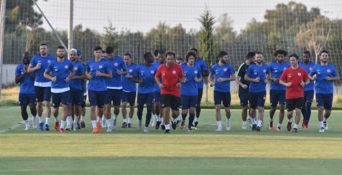 Antalyaspor taktik çalıştı