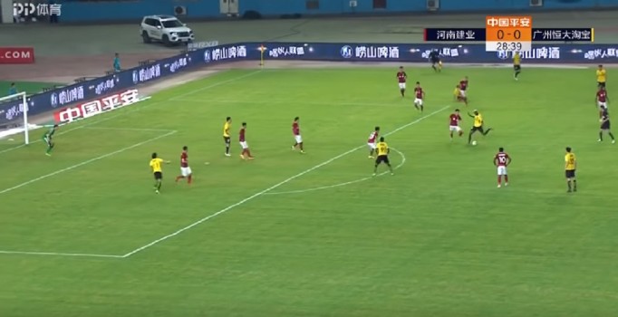 Çin'de Talisca fırtınası devam ediyor! İşte Talisca'nın son maçta attığı müthiş gol