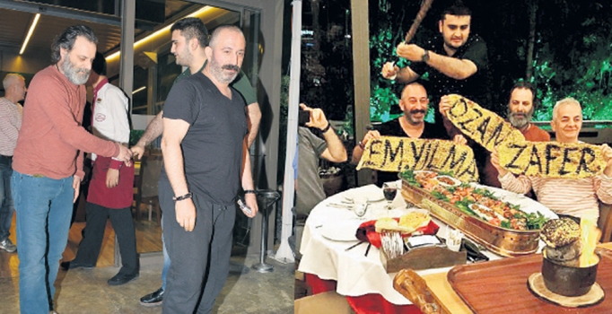 Cem Yılmaz'a pideli jest