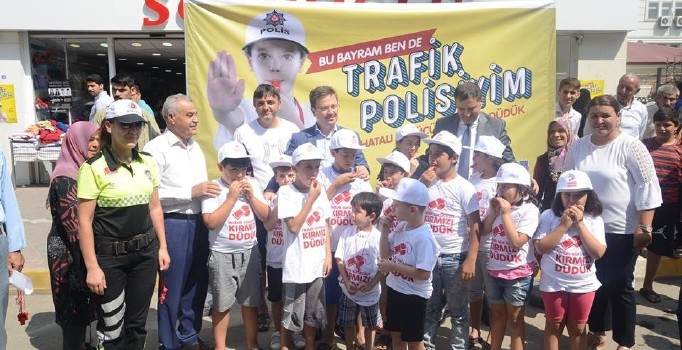 Hatalı sürücüye kırmızı düdük