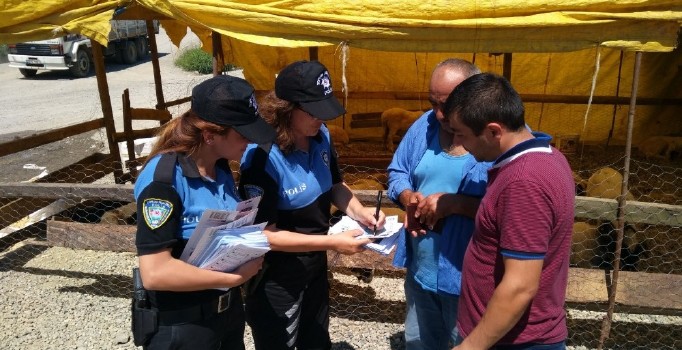 Giresun’da kurban satıcılarına uyarı