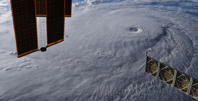 NASA, uzaydan ürküten görüntüyü çekti