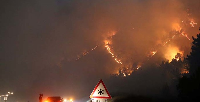 Sivas'taki orman yangını kontrol altına alındı: 7 hektar kül oldu