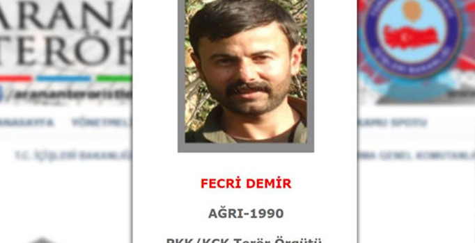 Son dakika! PKK'ya darbe üstüne darbe! Gri listede yer alan terörist Fecri Demir öldürüldü