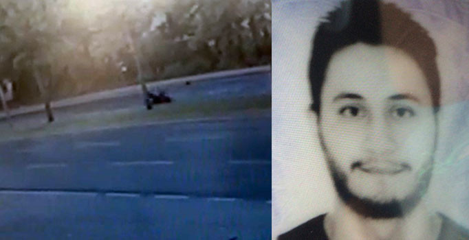 Sarıyer’de feci motosiklet kazası kamerada