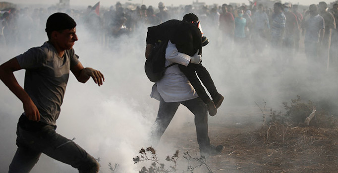 İsrail askerlerinin saldırısında bir Filistinli şehit oldu