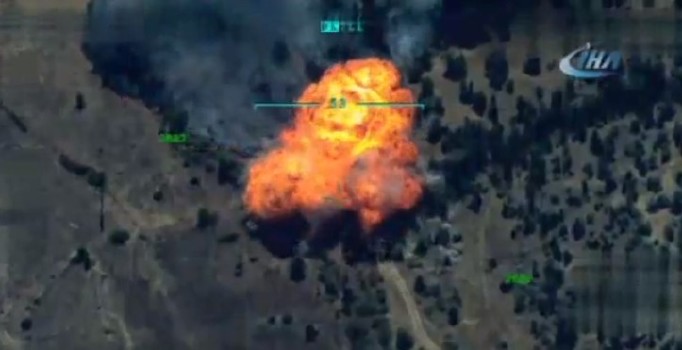 TSK, Zap harekatının görüntülerini paylaştı