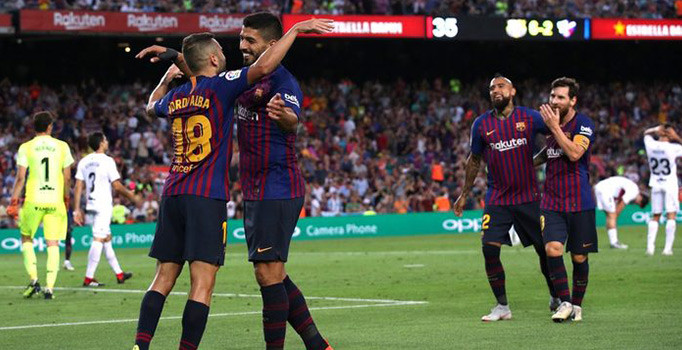 Barcelona, Huesca'yı 8 golle geçti