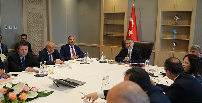 Cumhurbaşkanlığı'nda Suriye toplantısı