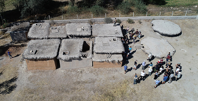 Kapadokya'nın 10 bin 500 yıllık köyü "Aşıklı Höyük"