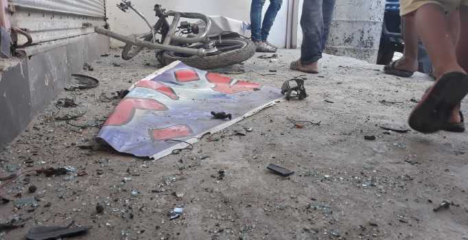 Cerablus'ta, bomba yüklü motosikletli saldırı: 8 yaralı