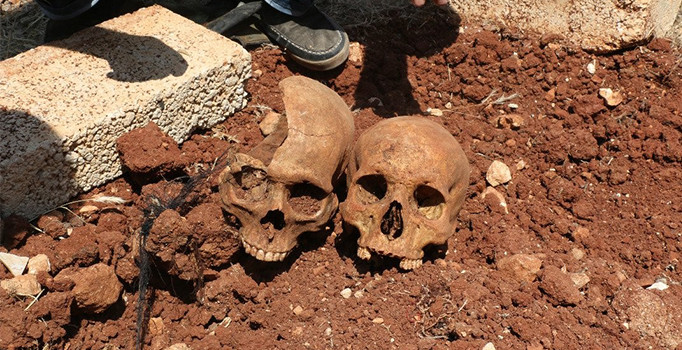 Halep’te toplu mezar bulundu