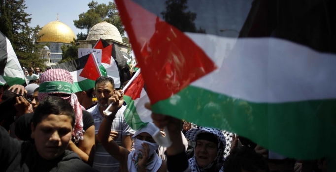 Mescid-i Aksa'da "Türkiye'ye teşekkür" sloganları yükseldi