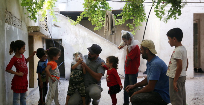 İdlib'de çocuklar ölmeye hazır