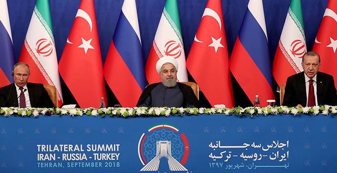 Tahran'daki zirvenin ortak bildirisi yayımlandı