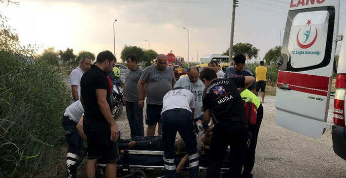 Hayat kurtaran müdahale! Sulama kanalına düşen çocuğa kalp mesajı yapıldı