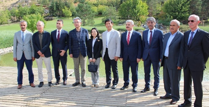 Prenses Akiko Kırşehir’de müze alanında incelemelerde bulundu