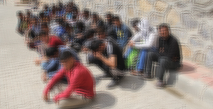 Edirne'de 313 göçmen yakalandı