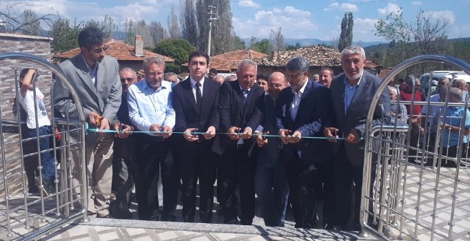 Aşağı Yoncaağaç Köyü Camii ibadete açıldı