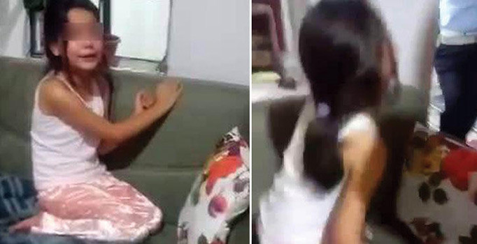 Minik kızın feryadı yürekleri dağladı �Gitmek istemiyorum lütfen beni