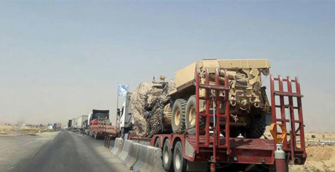 ABD'nin YPG/PKK bölgesine askeri sevkiyatı