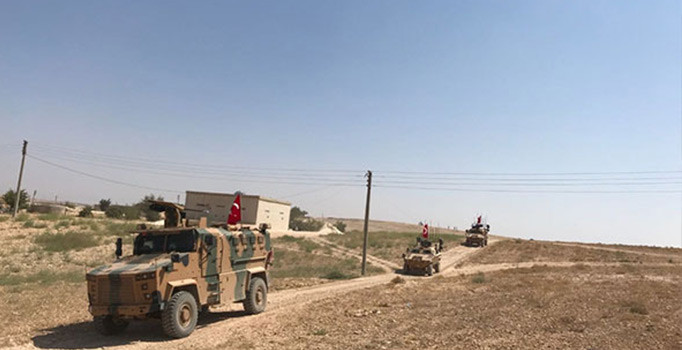 TSK'dan Münbiç hattında 49'uncu devriye faaliyeti