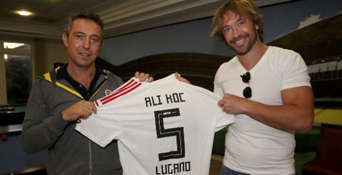 Diego Lugano, Fenerbahçe'yi ziyaret etti