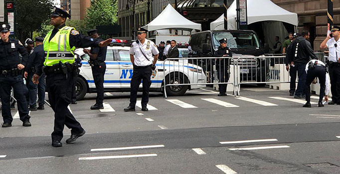 New York'ta olağanüstü güvenlik önlemleri