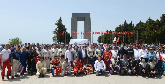 Çanakkale'de "100. Yıl Rallisi" başladı