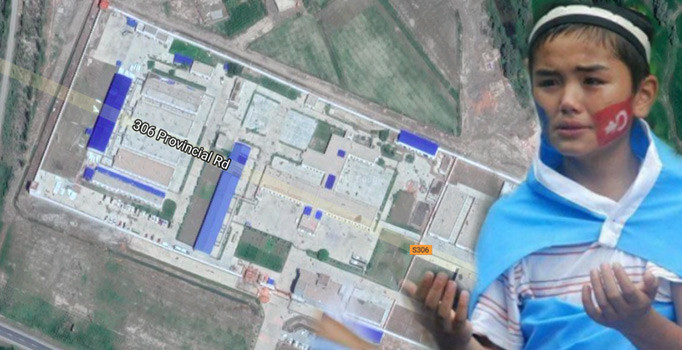 Çin zulmu uzaydan görünüyor