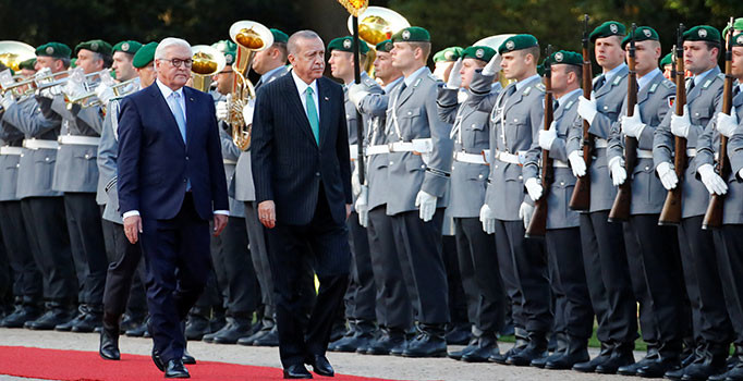 Cumhurbaşkanı Erdoğan,  Steinmeier ile görüşecek
