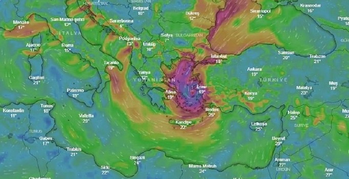 Son dakika! AFAD'dan saat saat tropik fırtına uyarısı