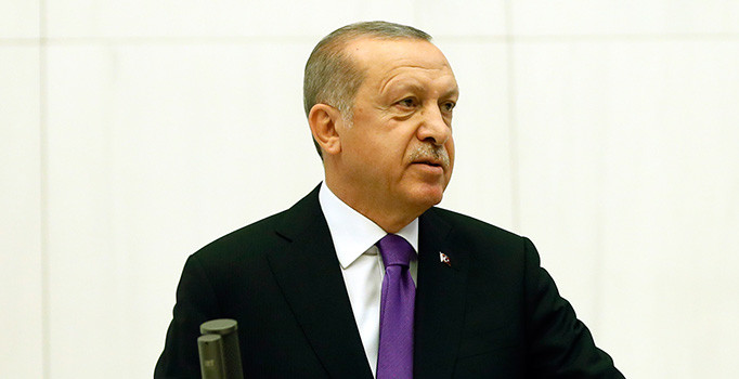 Cumhurbaşkanı Erdoğan'dan HÜDA PAR'a telgraf