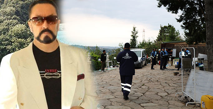 Adnan Oktar’ın villası yıkılıyor