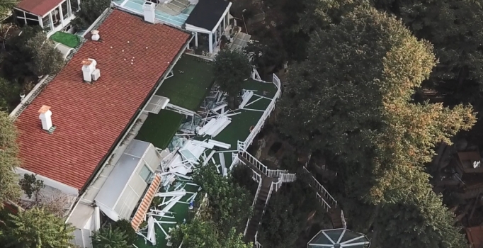 Adnan Oktar'ın Kandilli'deki kaçak yapılarının tamamı yıkıldı